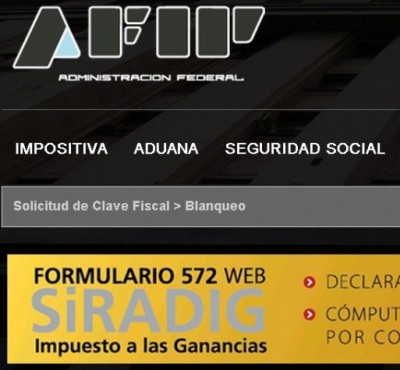 FORMULARIO 572 WEB. HABILITACIÓN.